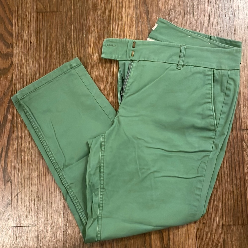 Green Loft chinos, Marisa fit, size 12P